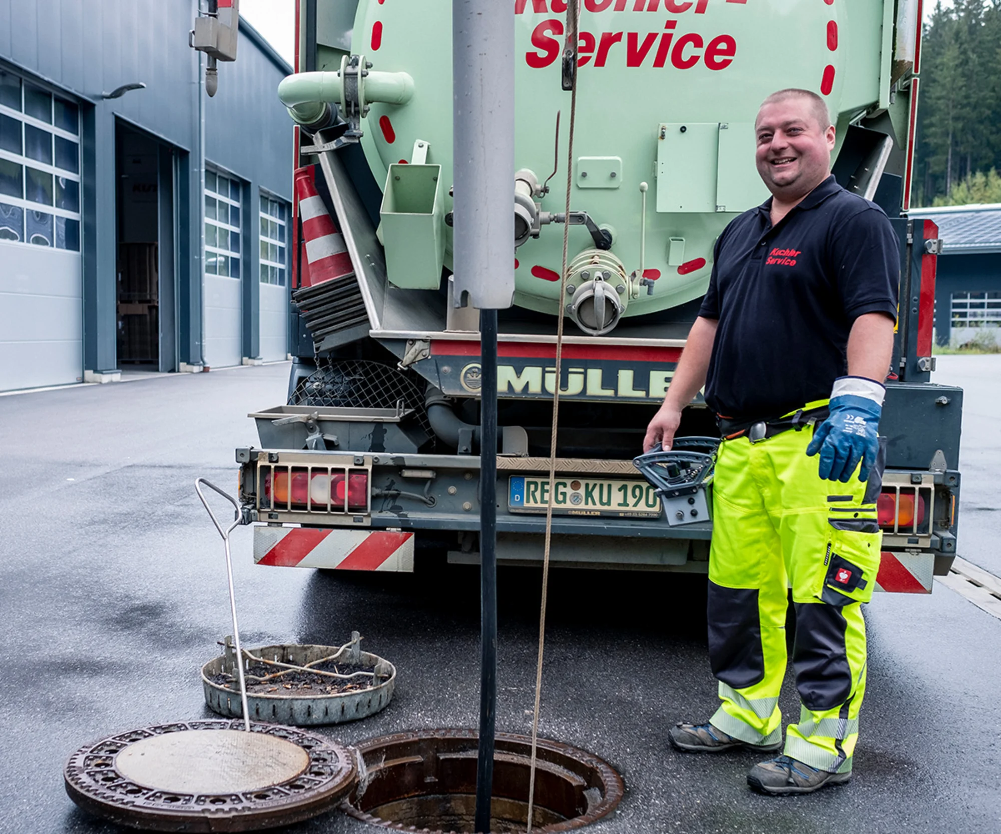 Leistungen von Saugbagger Bingen